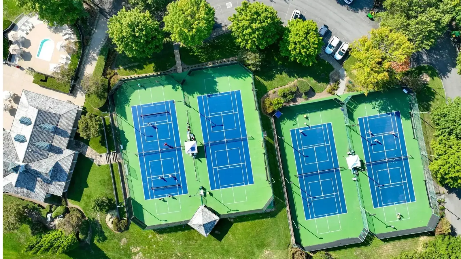 tennis and pickleball courts